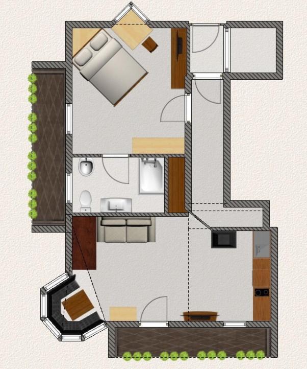Apartments Villa Gardena - Gardenahotels Selva di Val Gardena Dış mekan fotoğraf