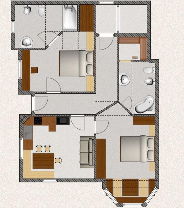 Apartments Villa Gardena - Gardenahotels Selva di Val Gardena Dış mekan fotoğraf
