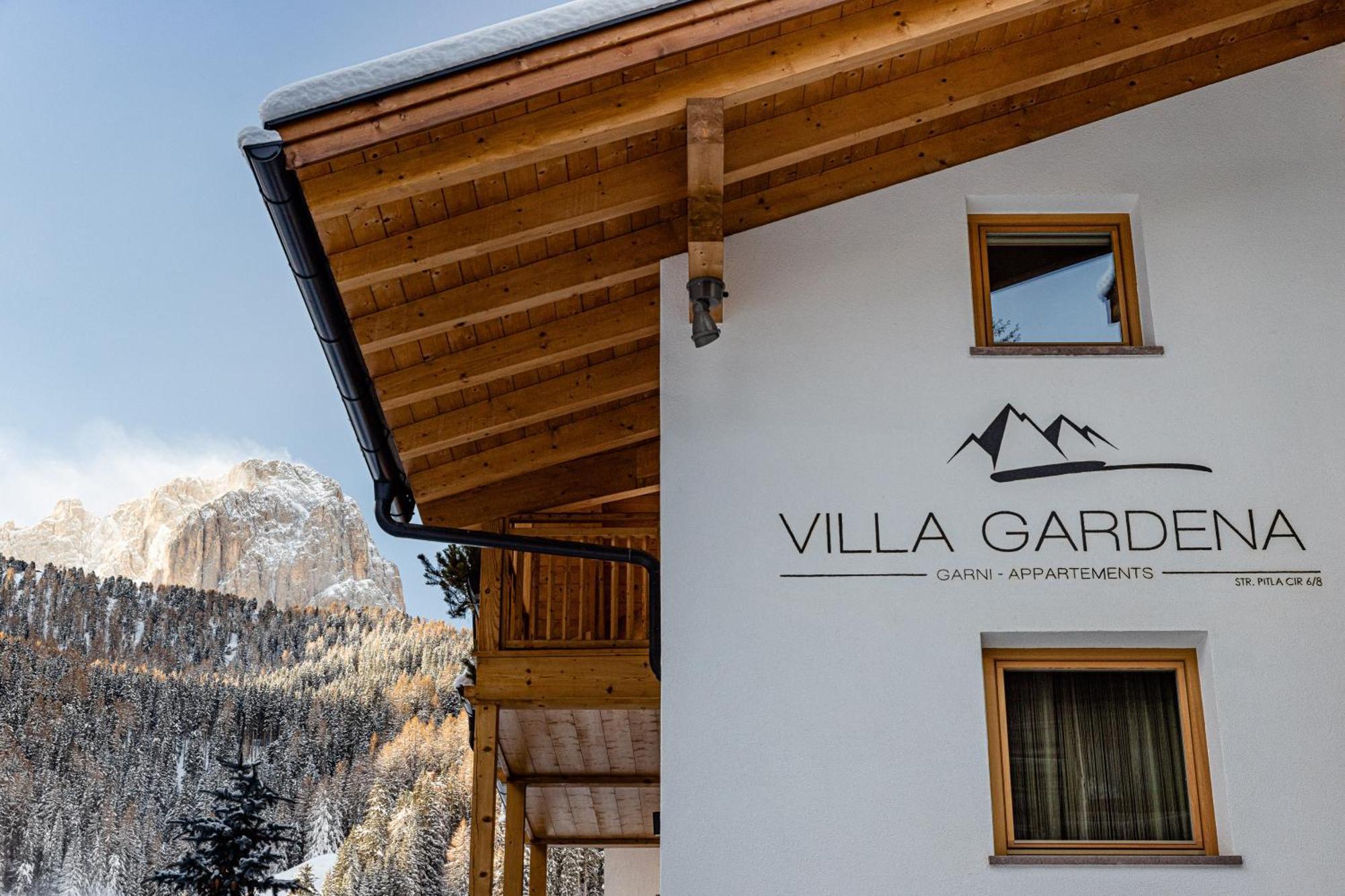 Apartments Villa Gardena - Gardenahotels Selva di Val Gardena Dış mekan fotoğraf