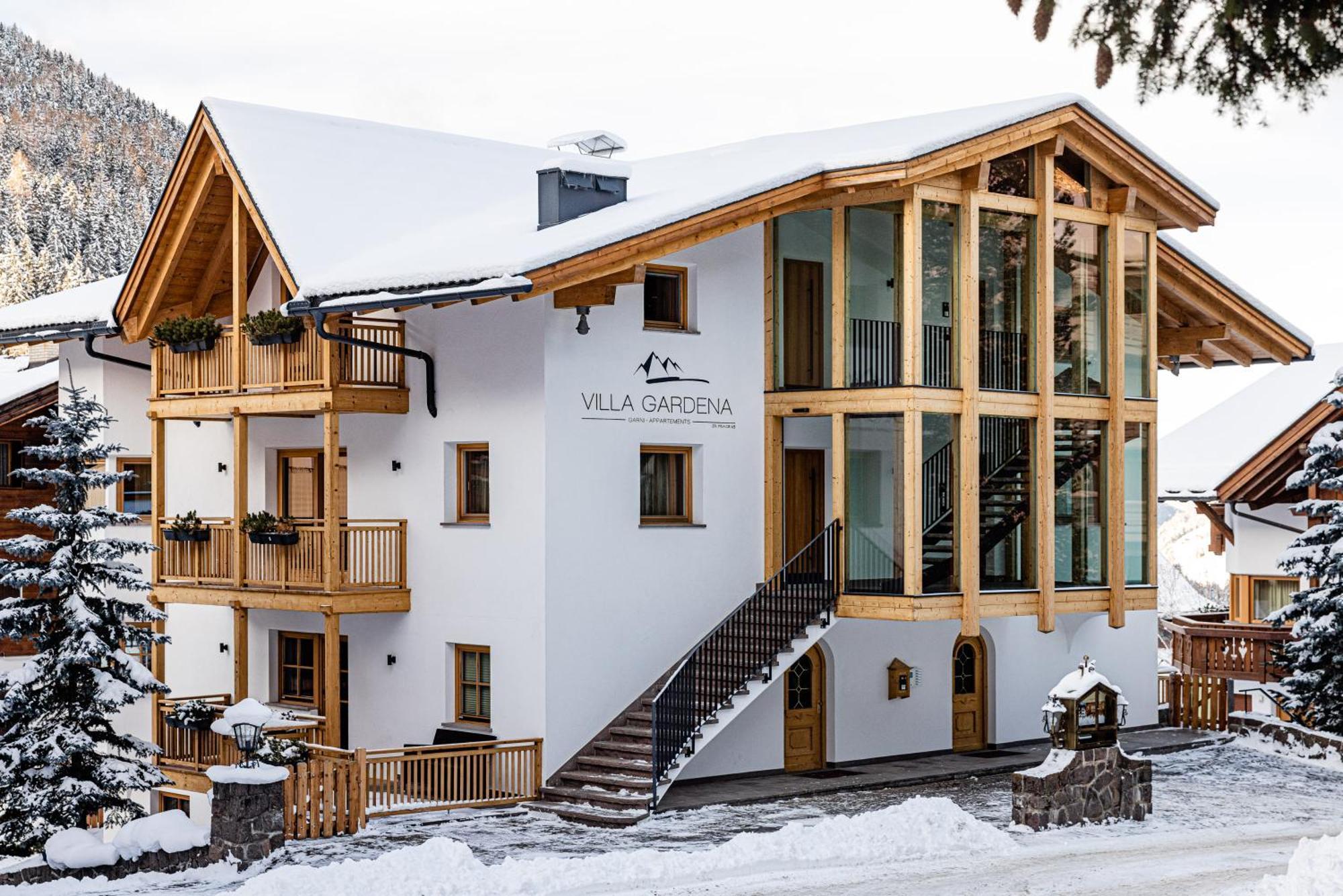 Apartments Villa Gardena - Gardenahotels Selva di Val Gardena Dış mekan fotoğraf